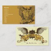 Freiheits-Wähler Libertas Karten (Vorne/Hinten)