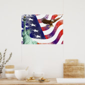 Freiheitsadler Poster (Küche)