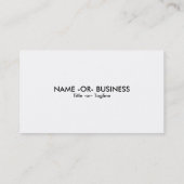 Freiheitsadler Visitenkarte (Rückseite)