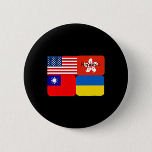 Freiheitsallianz USA Hongkong Republik Taiwan Ukr Button