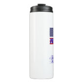 Freiheitsbaum-Flasche Thermosbecher (Vorderseite)