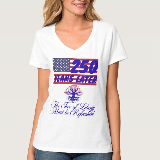 Freiheitsbaum T-Shirt (Vorderseite)