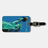 Freiheitsbild für das Gepäck-Leder-Gurtband Gepäckanhänger (Vorderseite horizontal)