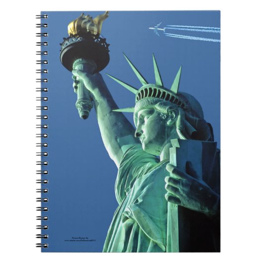 Freiheitsbild für Foto-Notebook Notizblock (Vorderseite)