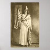 Freiheitsdame Großposter Poster (Vorne)