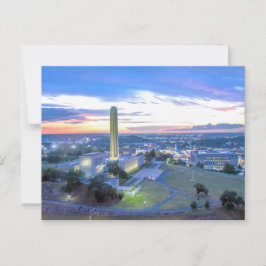 Freiheitsdenkmal bei Sunset, Kansas City, Missouri Postkarte