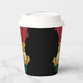 Freiheitsfeier 1865 Schwarze Geschichte Pappbecher (Links)