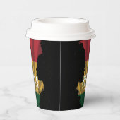 Freiheitsfeier 1865 Schwarze Geschichte Pappbecher (Rechts)