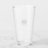 Freiheitsfeier 4. Juli Patrioten-Shirt-Design Glas (Rückseite)