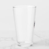 Freiheitsfeier 4. Juli Patrioten-Shirt-Design Glas (Rechts)