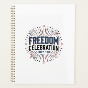 Freiheitsfeier 4. Juli Patrioten-Shirt-Design Planer