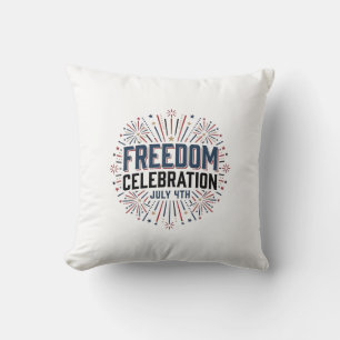Freiheitsfeier 4. Juli Patriotisches Hemd Design Kissen