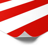 Freiheitsflagge Poster (Ecke)