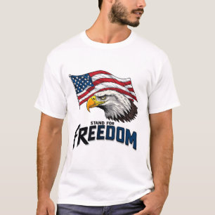 Freiheitsflagge USA Patriotisches Geschenk T-Shirt