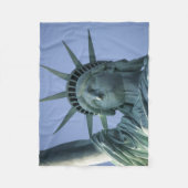 Freiheitsflechtenstatue Fleecedecke (Vorderseite)