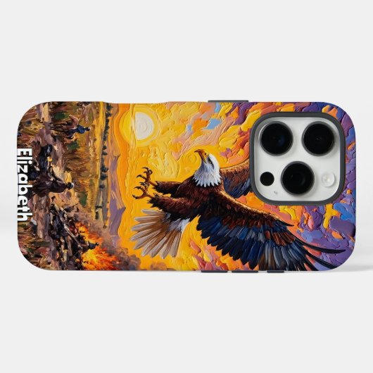 Freiheitsflug wegen Konflikts Case-Mate iPhone Hülle (Rückseite (Horizontal))