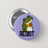 Freiheitsfroschknopf Button (Vorne & Hinten)
