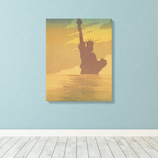 Freiheitsgedanken Leinwanddruck (Insitu (Holzboden))