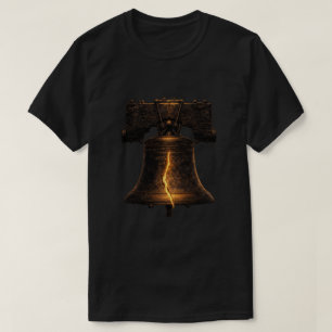 Freiheitsglocke Patriotisches Symbol der Freiheit T-Shirt