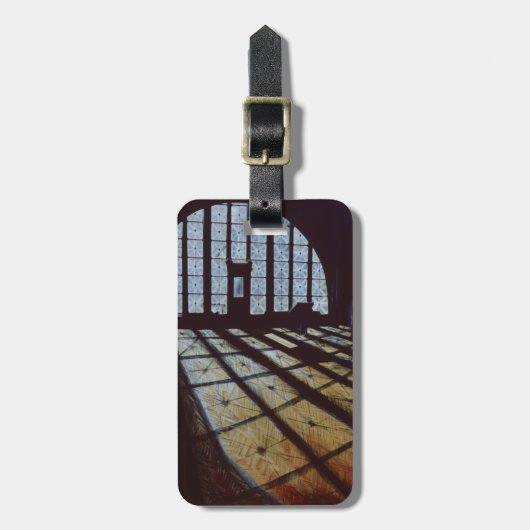 Freiheitshallen, Insel Ellis Gepäckanhänger (Vorderseite vertikal)