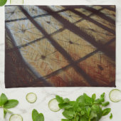 Freiheitshallen, Insel Ellis Geschirrtuch (Gefaltet)