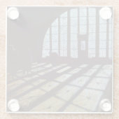 Freiheitshallen, Insel Ellis Glasuntersetzer (Rückseite)