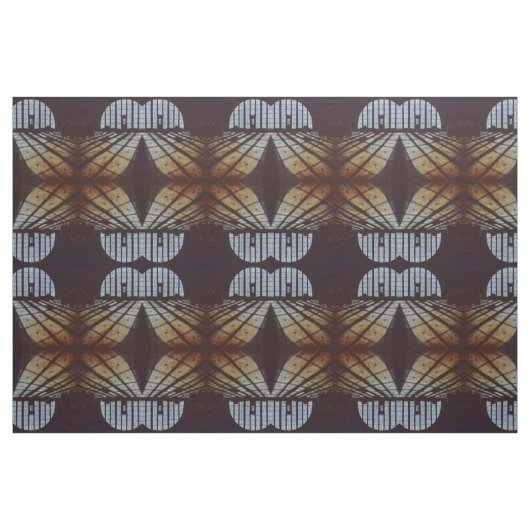 Freiheitshallen, Insel Ellis Stoff (Fat Quarter (45,7 x 55,9 cm))