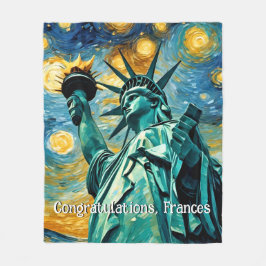 Freiheitsimpressionismus Fleecedecke