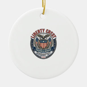 Freiheitskamm Patrioten Patrioten Heraldik Wappen Keramik Ornament