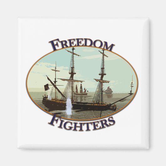 Freiheitskämpfer Magnet (Vorne)