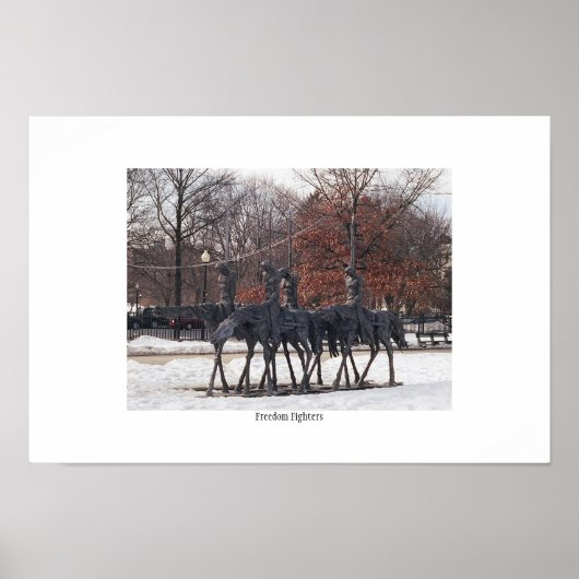 Freiheitskämpfer Poster (Vorne)