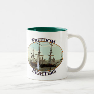 Freiheitskämpfer Zweifarbige Tasse