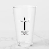 Freiheitskreuz Glas (Vorderseite)