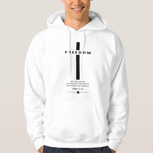 Freiheitskreuz Hoodie (Vorderseite)