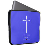 Freiheitskreuz Laptopschutzhülle (Vorne Rechts)