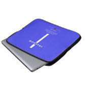 Freiheitskreuz Laptopschutzhülle (Vorne Knopf)