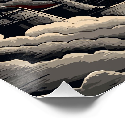 Freiheitskrieg (Benjamin netanyahu) Poster (Ecke)