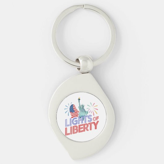 Freiheitslicht Schlüsselanhänger (Vorderseite)