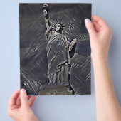 Freiheitsmalerei Flyer (Hand)