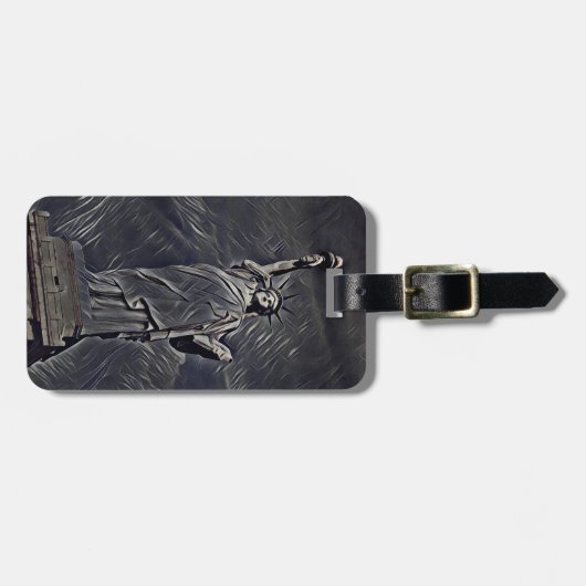 Freiheitsmalerei Gepäckanhänger (Vorderseite horizontal)