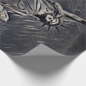 Freiheitsmalerei Geschenkpapier (Ecke)