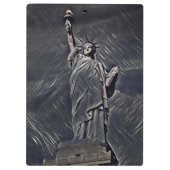 Freiheitsmalerei Klemmbrett (Rückseite)