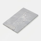 Freiheitsmalerei Post-it Klebezettel (angewinkelt)