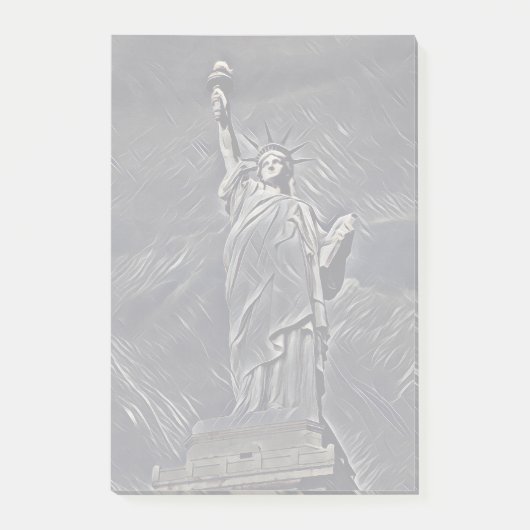 Freiheitsmalerei Post-it Klebezettel (Vorderseite)