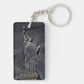 Freiheitsmalerei Schlüsselanhänger (Rückseite)