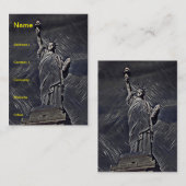 Freiheitsmalerei Visitenkarte (Vorne/Hinten)