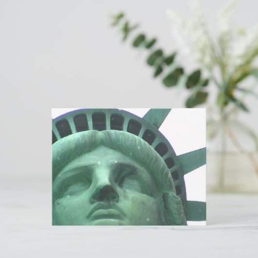 Freiheitsöleffekt Postkarte (Stehend Vorderseite)