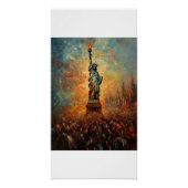 Freiheitsposter-Statue Poster (Vorderseite)