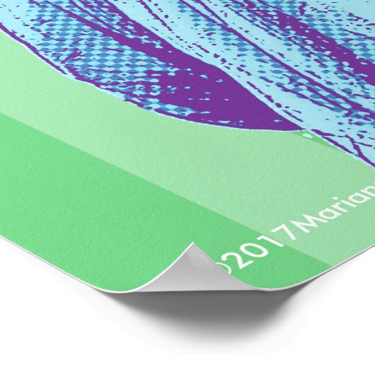 FreiheitsRESISTISCHE Kunst Poster (Ecke)