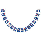 Freiheitsring-Banner gelassen Wimpelkette (Alle)